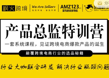 枫火跨境·产品总监特训营，行业大咖联合研发解决行业瓶颈问题-最全项目网