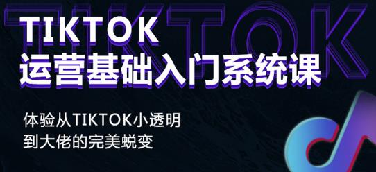 Tiktok实操进阶课程，体验从tiktok小透明到大佬的完美蜕变-最全项目网