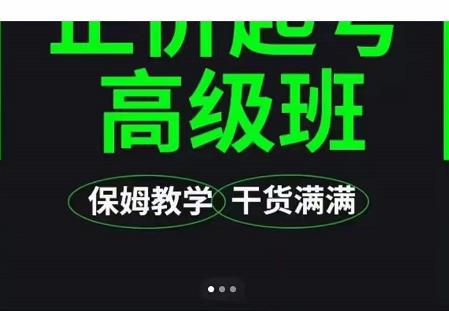 大致保姆级正价起号详细教程，保姆级教学，堪称嚼碎了喂给你吃-最全项目网