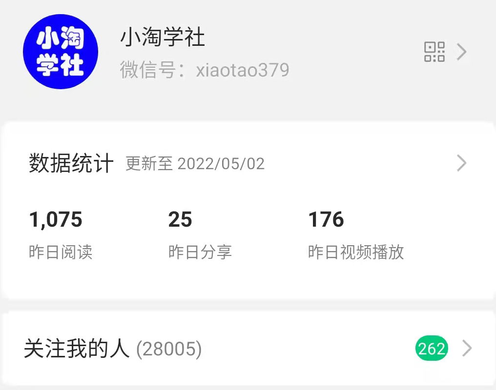 公众号日涨粉50+，分享我做流量的新渠道-最全项目网