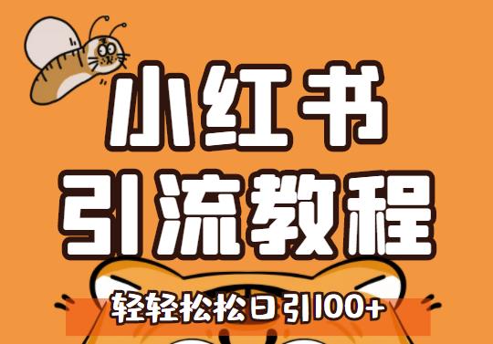 小红书运营引流全系列课程，每天引流100精准粉-最全项目网