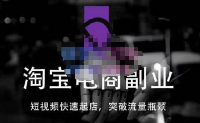 蓝Sir派·淘宝短视频快速起店，替代传统搜索方式，学会做一个不一样的淘宝店-最全项目网