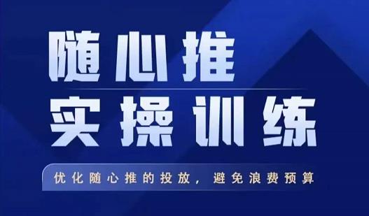 飞哥·随心推实操训练，优化随心推投放，避免浪费预算-最全项目网