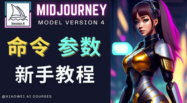 Midjourney新手入门教程，轻松创作顶级图像，命令参数-新手教程-最全项目网