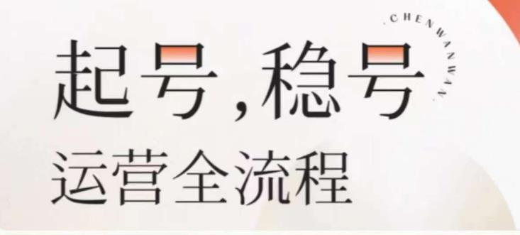 婉婉-起号稳号运营全流程，解决从小白到进阶所有运营知识，帮助解决账号所有运营难题-最全项目网
