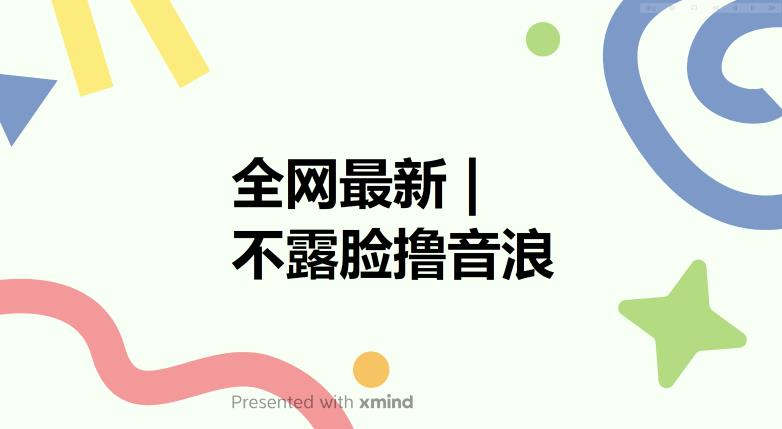 全网最新不露脸撸音浪，跑通自动化成交闭环，实现出单+收徒收益最大化【揭秘】-最全项目网