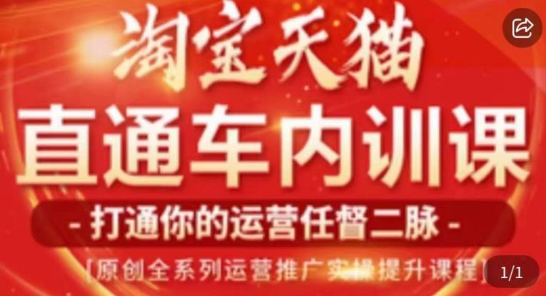 天问电商·2023淘宝天猫直通车内训课，零基础学起直通车运营实操课程-最全项目网