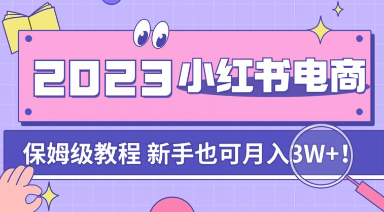 阿本小红书电商陪跑营4.0，带大家从0到1把小红书做起来-最全项目网