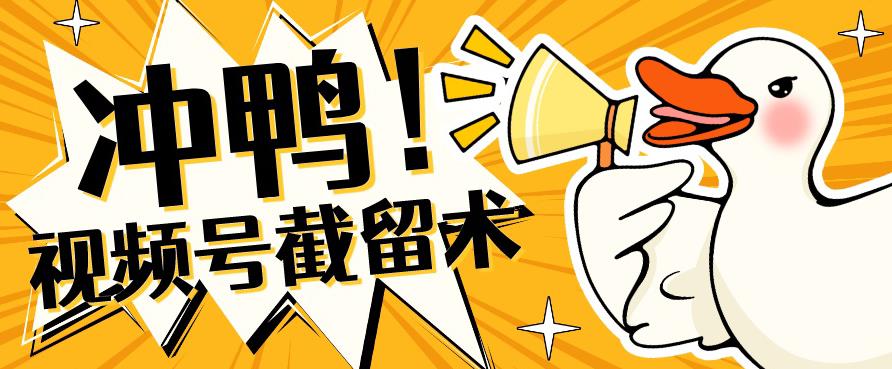 全球首发-视频号无限截留术-你不知道的流量沃土-最全项目网