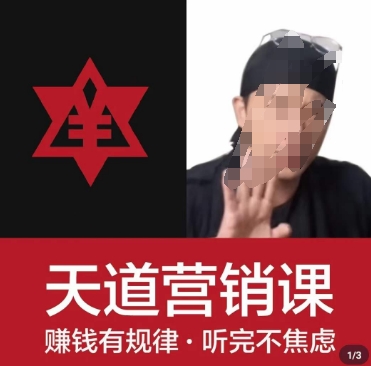 天道老阮-天道营销课，​赚钱有规律，听完不焦虑-最全项目网