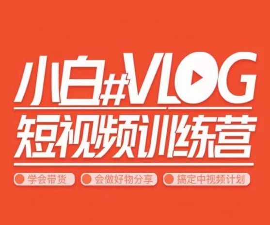 小呆说视–小白VLOG短视频训练营，学会带货、好物、直播、中视频-最全项目网