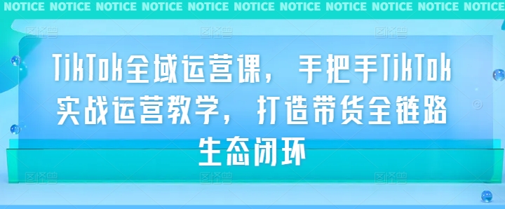 巨量信息流广告投放实操训练，实操演示+心法分析，从0基础成为巨量广告高手-最全项目网