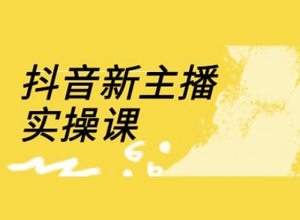 抖音新主播实操课，直播间流量运营线上实操课(18节)-最全项目网