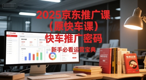 2025京东推广课（原快车课）解锁京东快车推广密码，新手必看运营宝典-最全项目网