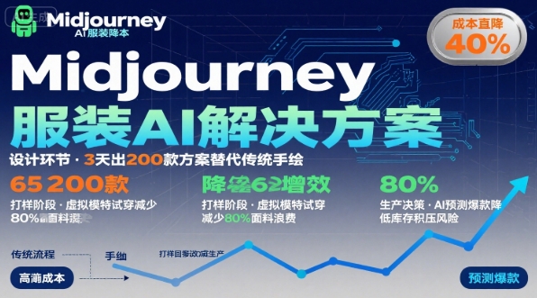 AI在服装领域的运用，使用midjourney做服装辅助企业降低成本-最全项目网