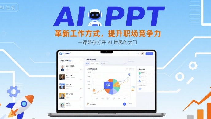 AI+PPT：革新工作方式，提升职场竞争力，一课带你打开 AI 世界的大门-最全项目网