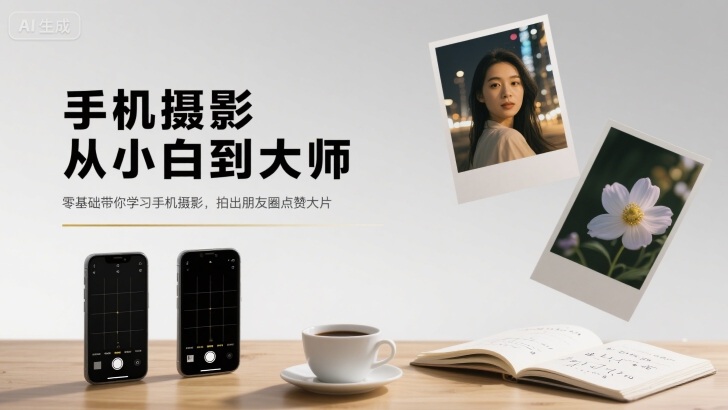手机摄影从小白到大师，零基础带你学习手机摄影，拍出朋友圈点赞大片-最全项目网