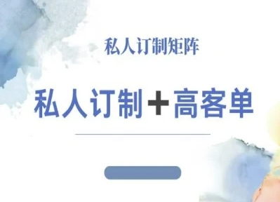 小红书自媒体咨询师IP教程，私人定制+高客单-最全项目网