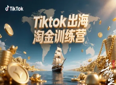 Tiktok出海淘金训练营，跨境电商TK实战变现-最全项目网