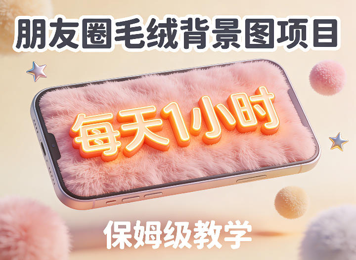 朋友圈动态背景图项目,每天1小时,实战保姆级教学【第二期】