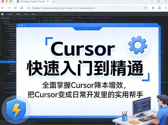 Cursor快速入门到精通，全面掌握Cursor降本增效，把Cursor变成日常开发里的实用帮手-最全项目网