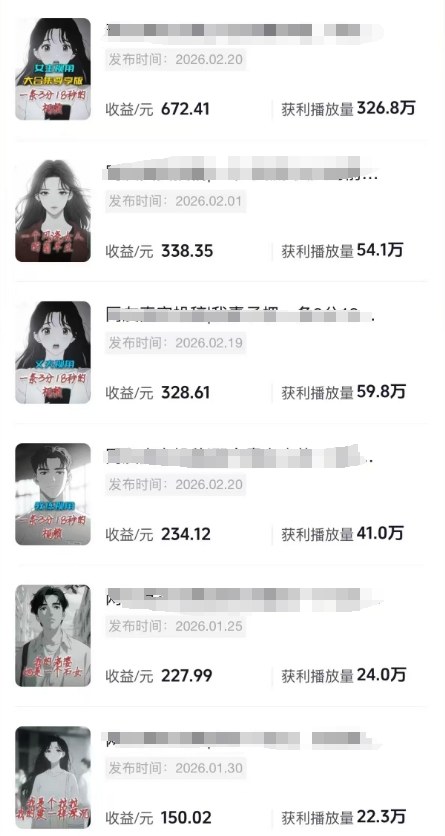 抖音某博主的AI情感故事第一人称解说视频教学，条条爆款，撸创作伙伴计划收益-最全项目网