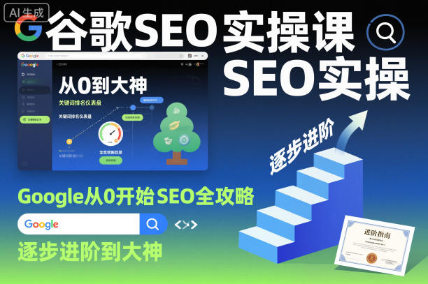 谷歌SEO实操课，Google从0开始SEO全攻略，逐步进阶到大神（更新26年）-最全项目网