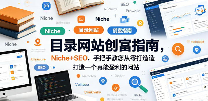 目录网站创富指南，Niche+SEO，手把手教您从零打造打造一个真能盈利的网站【原创双语字幕】-最全项目网