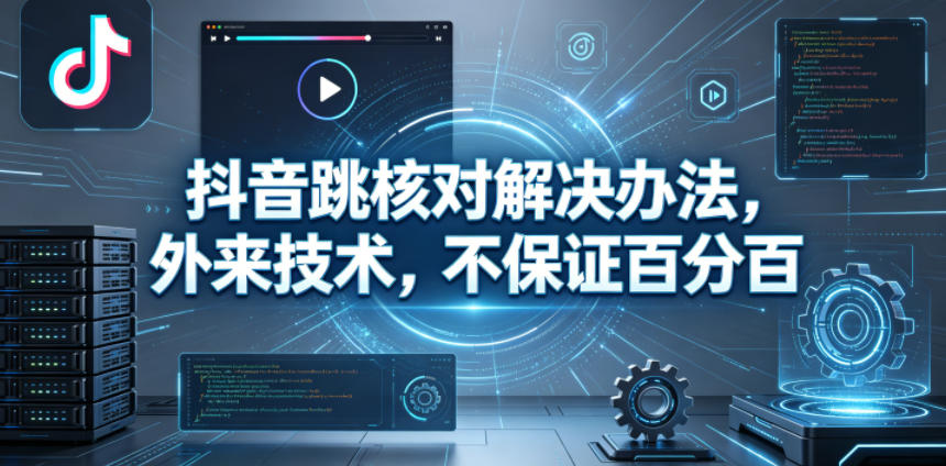 抖音跳核对解决办法，外来技术，不保证百分百-最全项目网