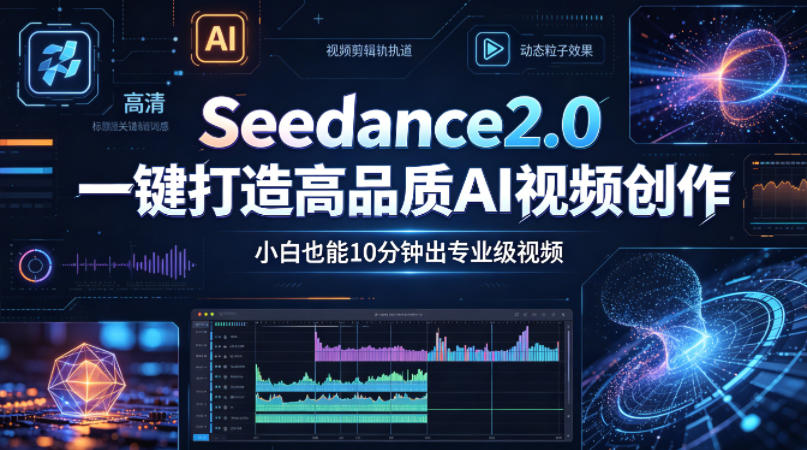 Seedance2.0一键打造高品质AI视频创作，小白也能10分钟出专业级视频-最全项目网