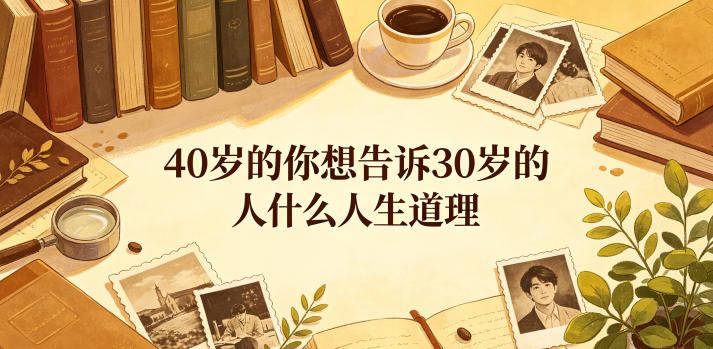 公众号付费文章：40岁的你想告诉30岁的人什么人生道理？-最全项目网