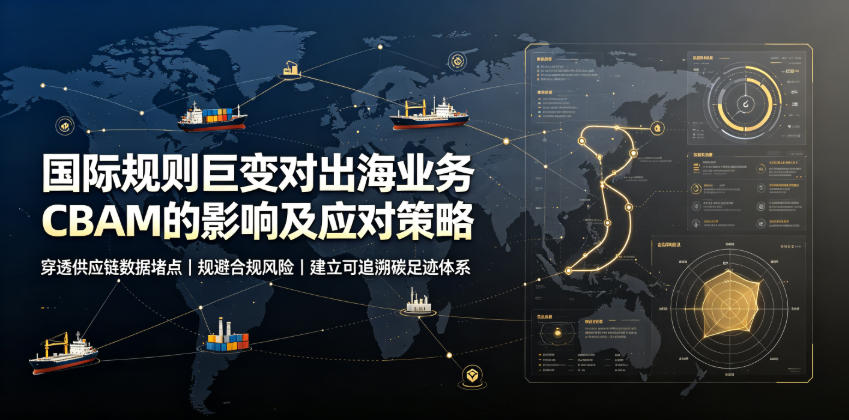 国际规则巨变对出海业务CBAM的影响及应对策略，帮助企业穿透供应链数据堵点，规避合规风险-最全项目网