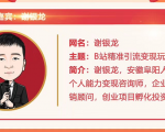 黄岛主72期分享会!谢银龙:b站视频精准引流与变现大解析(视频+图片)-最全项目网