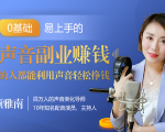 20堂好声音副业赚钱,让90%的人都能华丽转“声”,用声音轻松挣钱,月入过万。-最全项目网
