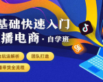 0基础快速入门直播电商课程:直播平台玩法解析-团队打造-带货全流程等环节-最全项目网