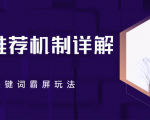 B站推荐机制详解，利用推荐系统反哺自身，视频关键词霸屏玩法（共2节视频）-最全项目网