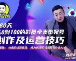 福粒商学院·福粒短视频创作知识,从0到100的影视全类型账号创作及运营投巧-最全项目网