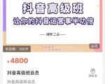 抖音直播间速爆集训班，让你的抖音运营事半功倍 原价4800元-最全项目网