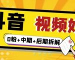 (燃烧好物)抖音视频好物分享实操课程(0粉+拆解+中期+后期)-最全项目网
