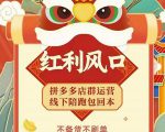 左右电商拼多多无货源店群玩法：从0~1，36节实战保姆教程，​极速起店必出单-最全项目网