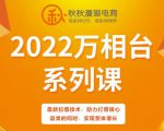 秋秋漫画电商2022万相台系列课,最新拉爆技术,助力打爆核心品类的同时,实现整体增长-最全项目网