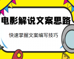 电影解说文案思路课，让你快速掌握文案编写的技巧（3节视频课程）-最全项目网