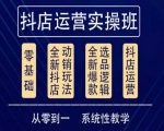 他创传媒·抖音小店系统运营实操课，从零到一系统性教学，抖店日出千单保姆级讲解-最全项目网