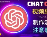 正确使用Chat GPT制作有价值的中文视频脚本，并在YouTube获利-最全项目网