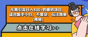 4个冷门副业思路玩法,从0到1,闷声发财,让你实现财富自由【揭秘】-最全项目网
