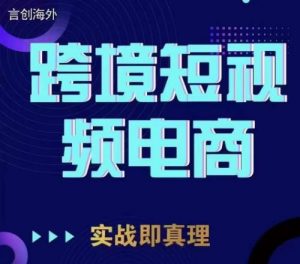 钧哥TikTok短视频底层实操,言创海外跨境短视频,实战即真理-最全项目网