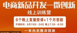 南掌柜·电商新品开发——微创新,电商新品微创新是你企业发展的护城河-最全项目网
