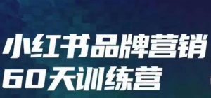 小红书品牌60天训练营第6期,GMV2亿级品牌老板都在学,教会你内容营销底层逻辑-最全项目网