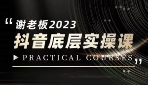 蟹老板·2023抖音底层实操课,打造短视频的底层认知-最全项目网