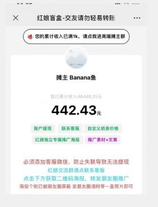 盲盒交友5.0，男粉变现实操项目，亲测变现效果极好【揭秘】-最全项目网